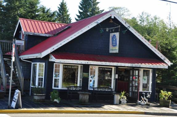 O Cowpuccino's, nosso café preferido em Prince Rupert, na British Columbia, oeste do Canadá